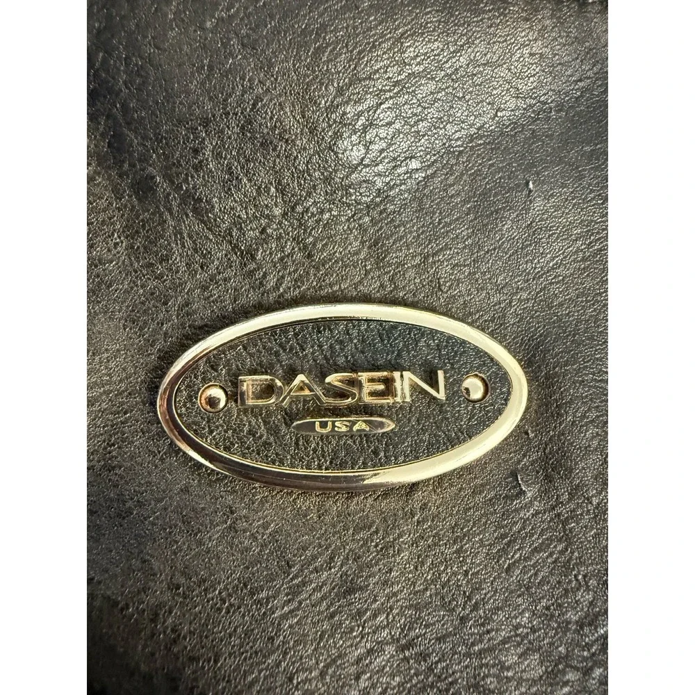 Dasein‎ Women Stylish Handbag Satchel Tote Shoulder Bag Studs Bronzed Brown
